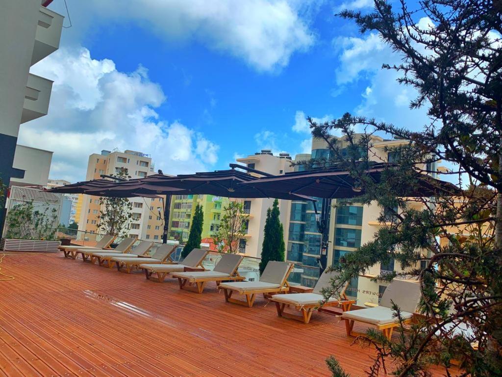 Twin Towers Hotel City & Beach Resort Shëngjin Zewnętrze zdjęcie